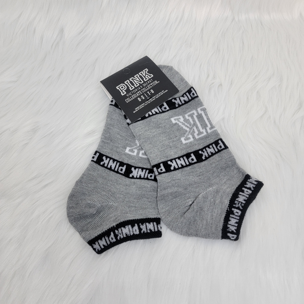 PINK Victoria's Secret collegiate collection socks. - Picture 3 of 6